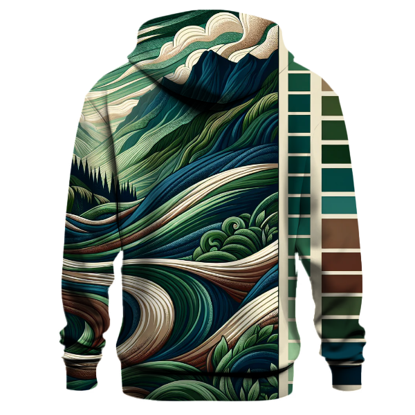 Retro Mountain Escape Hoodie