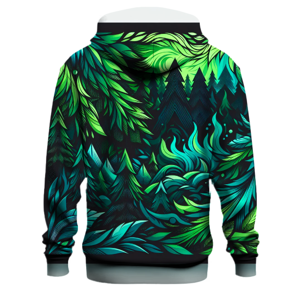 Neon Forest Fusion Hoodie