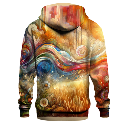 Bohemian Sunlit Escape Hoodie