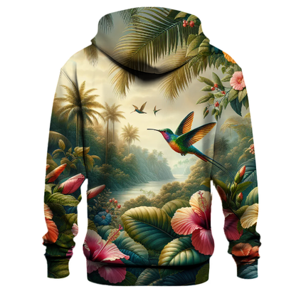 Tropical Floral Escape Hoodie