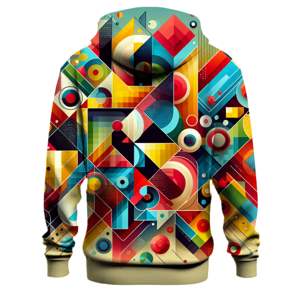 Artistic Geometric Fusion Hoodie