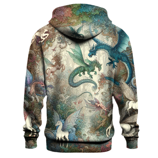 Enchanting Mythical Forest Hoodie Custom Hoodies