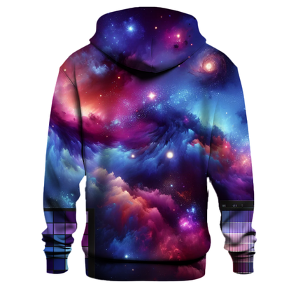 Cosmic Light Show Hoodie Zip-up Hoodies