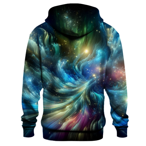 Vivid Aurora Tie-dye Design Hoodie