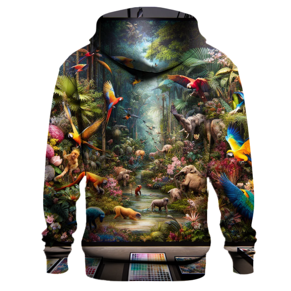 Mysterious Jungle Vibes Hoodie