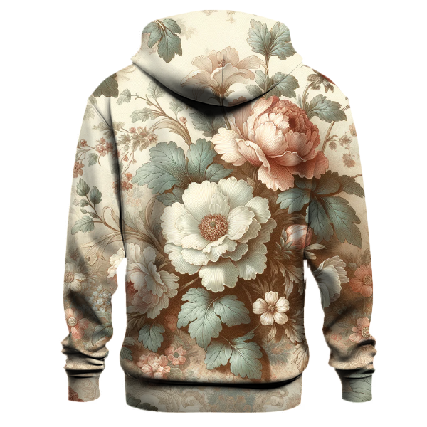 Vintage Floral Reverie Hoodie