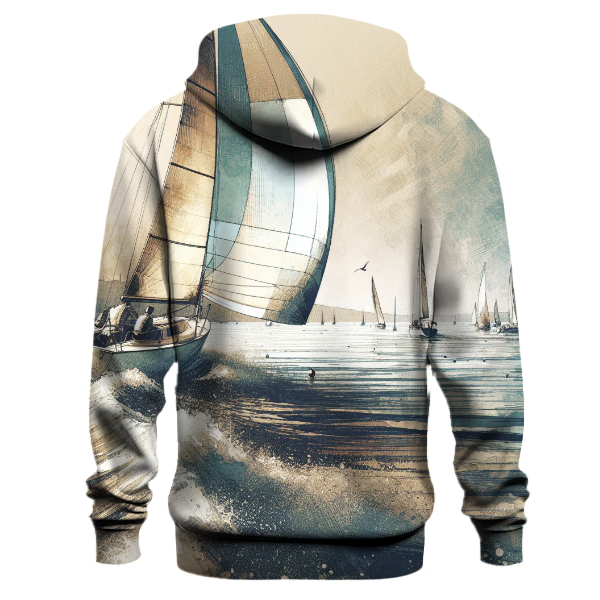 Sailing Nautical Escape Hoodie Graphic Hoodies