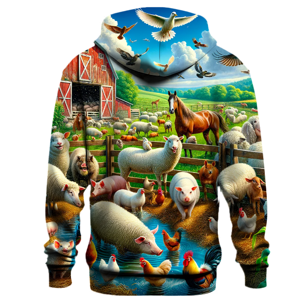 Adorable Farm Friends Hoodie