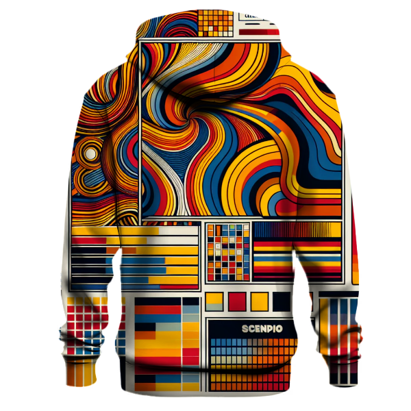 Funky Stripes Delight Hoodie