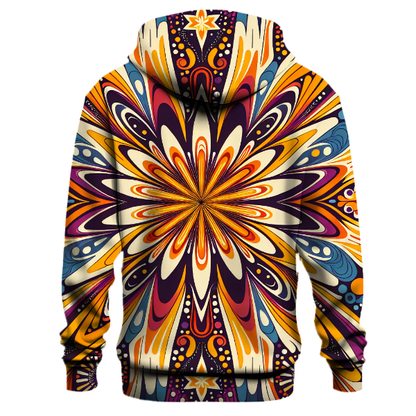 Funky Vintage Starburst Hoodie