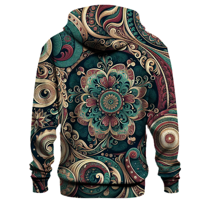 Mystic Paisley Paradise Hoodie