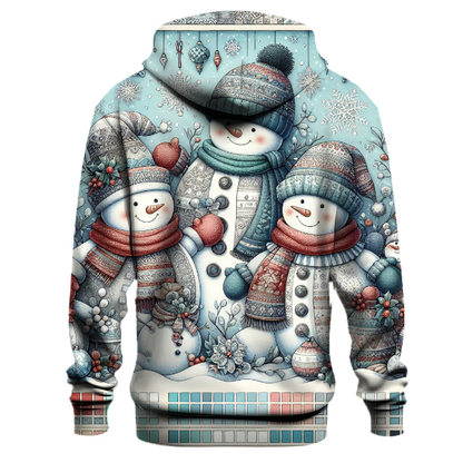 Frosty Friends Snowmen Hoodie