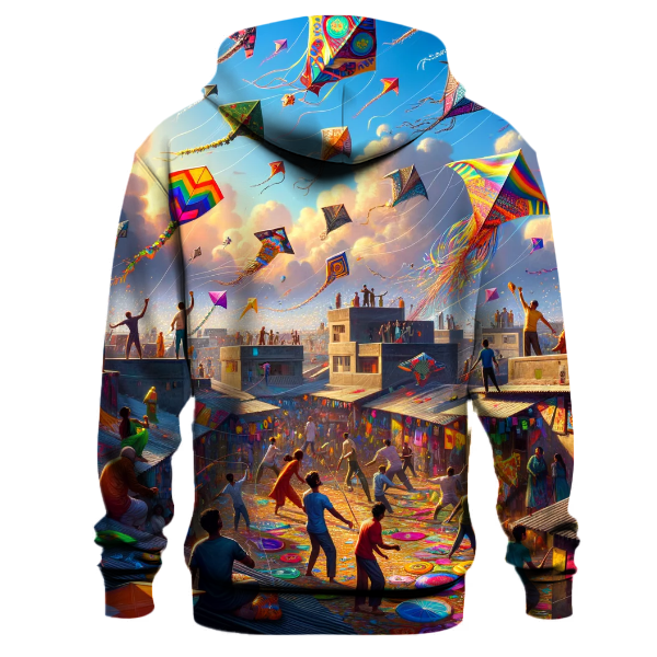 Kite Fighting - India Hoodie