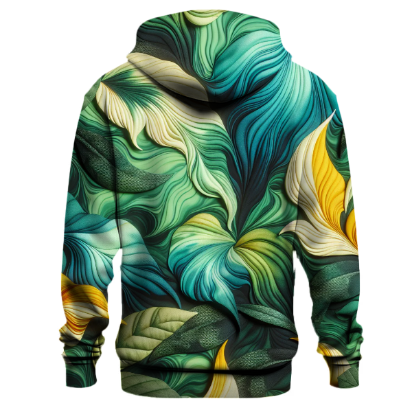 Tropical Leaf Paradise Hoodie