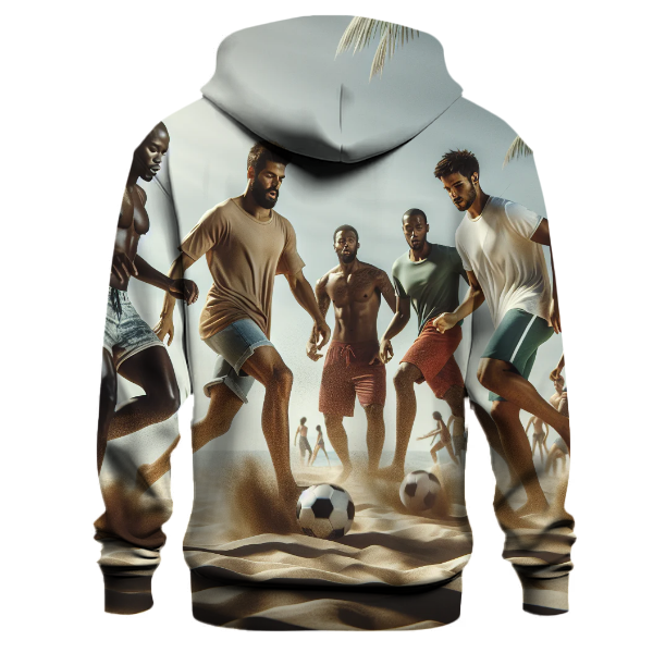 Beach Soccer - Sand Kicks Hoodie Custom Hoodies