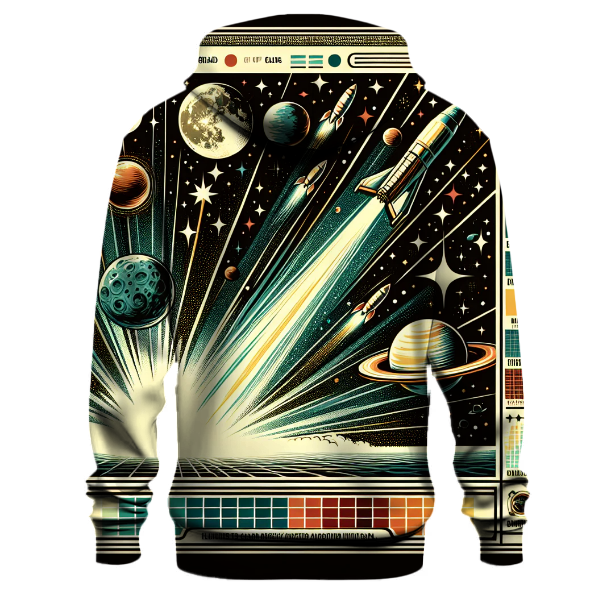 Retro Space Voyage Hoodie