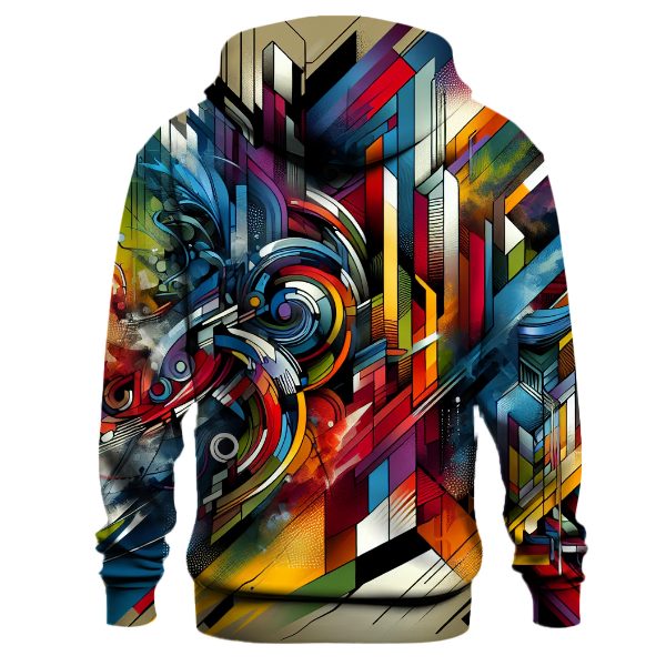 Abstract Urban Graffiti Hoodie