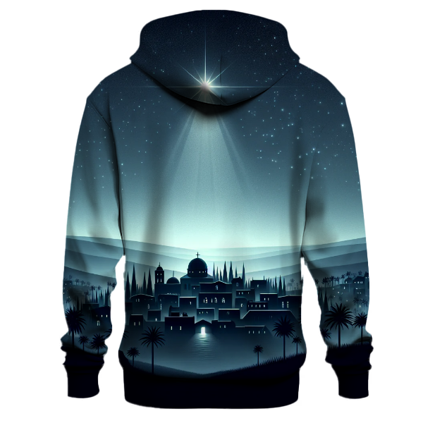 Starlit Bethlehem Night Hoodie