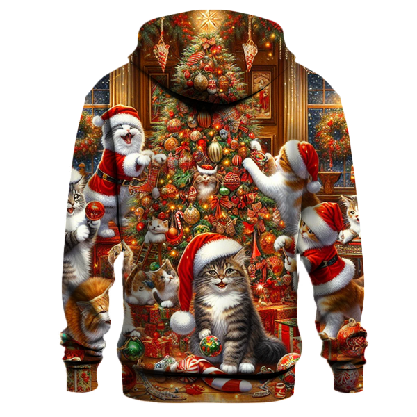 Christmas Cat Caper Hoodie