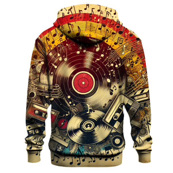 Vinyl Groove Art Hoodie