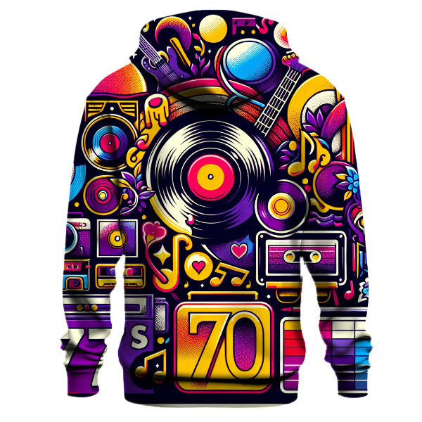 Nostalgic Vinyl Record Hoodie