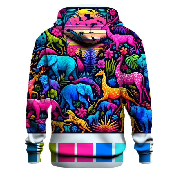 Electric Animal Kingdom Hoodie