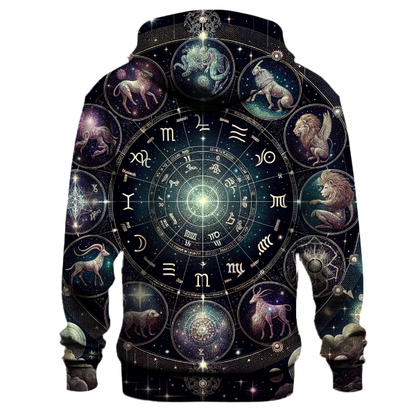 Cosmic Zodiac Signs Hoodie