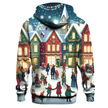 Merry Little Christmas Town Hoodie