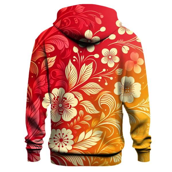 Floral Burst Hoodie