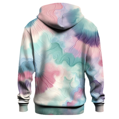 Whimsical Watercolor Tie-dye Design Hoodie