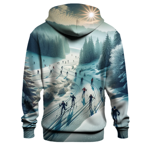 Cross Country Skiing Hoodie