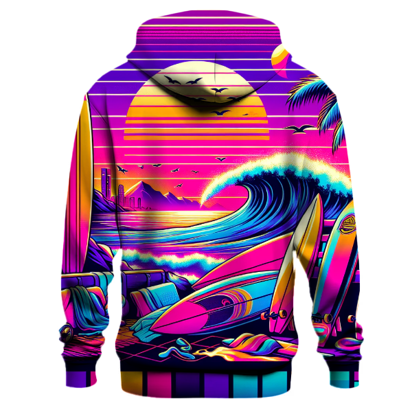 Synthwave Surf Hoodie