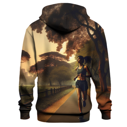 Running Shadows Hoodie Hoodies Fashion