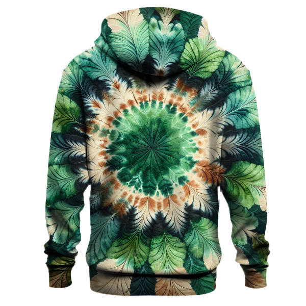 Forest Canopy Tie-Dye Hoodie