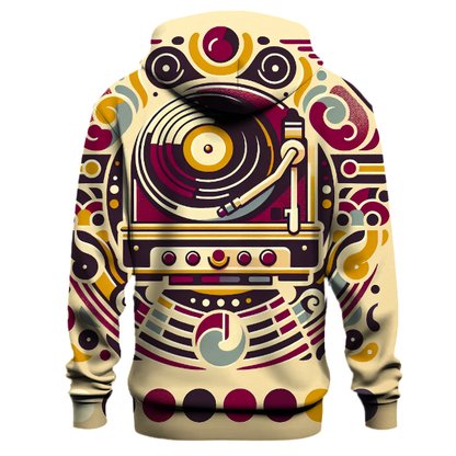 Retro Record Player Hoodie