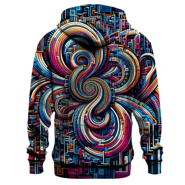 Digital Oasis Design Hoodie Custom Hoodies