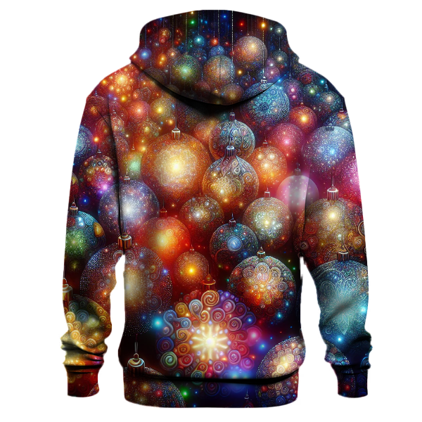 Glowing Christmas Ornaments Hoodie