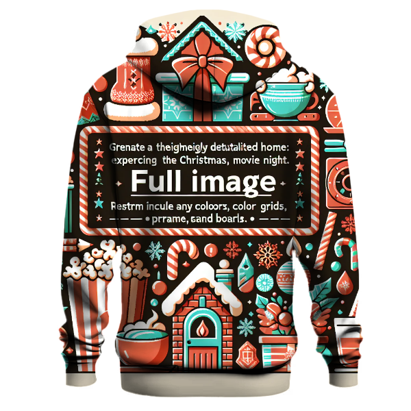 Cozy Holiday Movie Night Hoodie