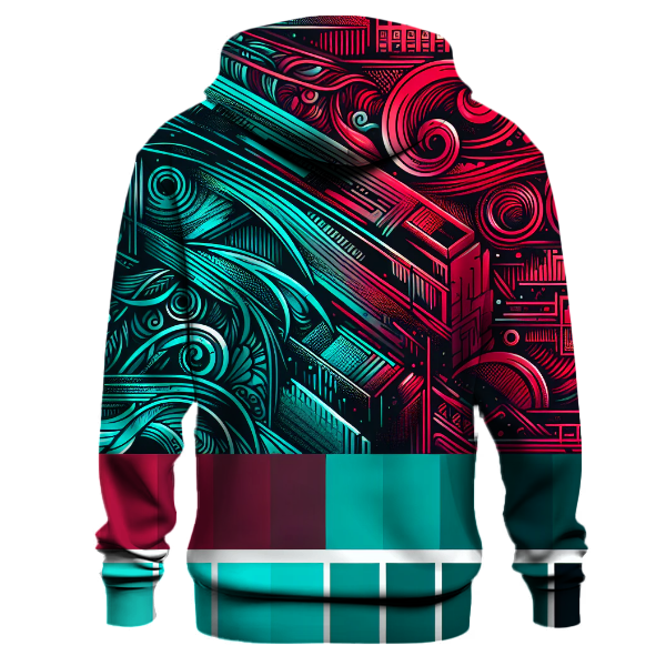 Urban Graffiti Swirl Hoodie