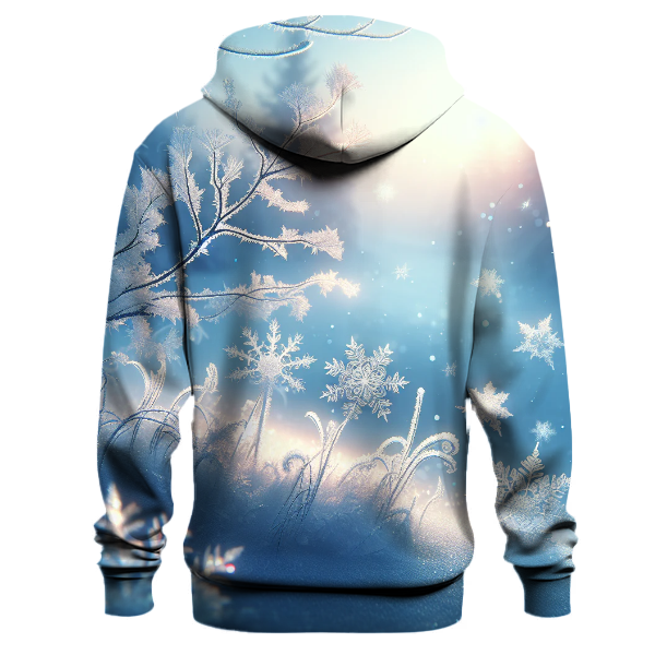 Glistening Ice Crystal Dreams Hoodie