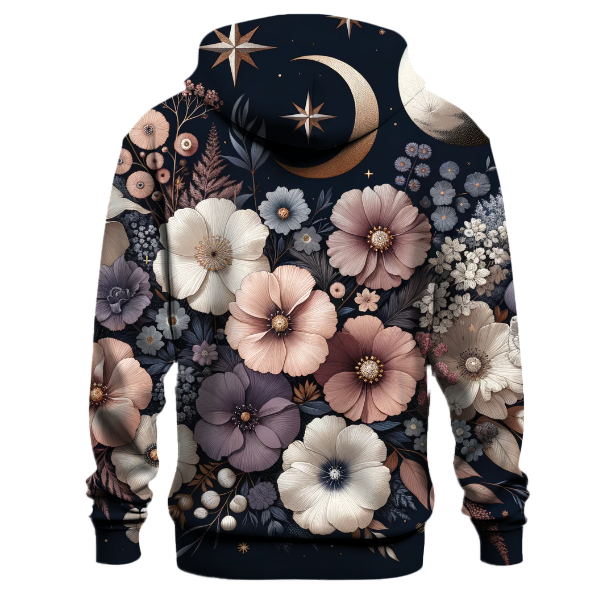 Celestial Floral Fusion Hoodie