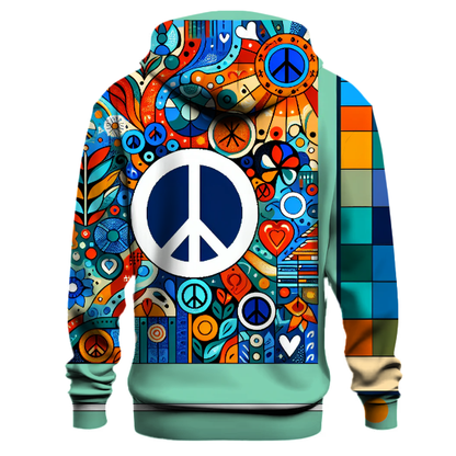 Colorful Peaceful Vibes Hoodie