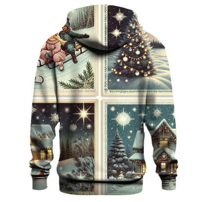 Holiday Postcard Memories Hoodie