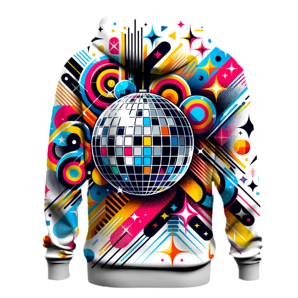 Funky Retro Disco Hoodie