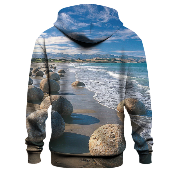 Moeraki Boulders - Otago, New Zealand Hoodie