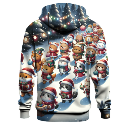 Christmas Spirit Animal Parade Hoodie