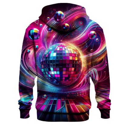 Disco Delight Patterns Hoodie