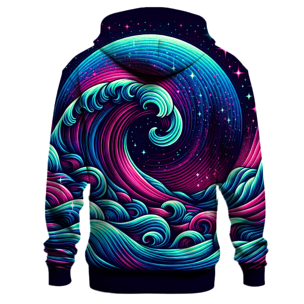 Cosmic Retro Wave Hoodie