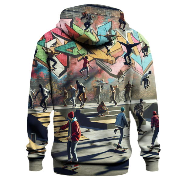 Artistic Skateboarding Hoodie