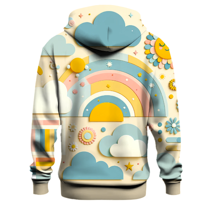 Whimsical Cloud Patterns Hoodie